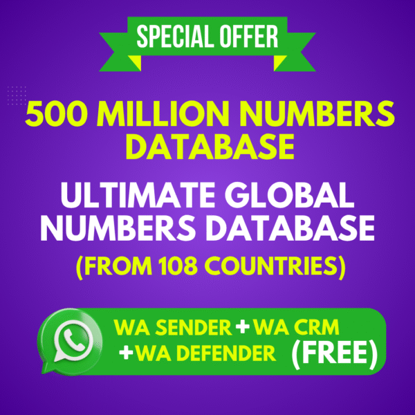 Global numbers Marketing
